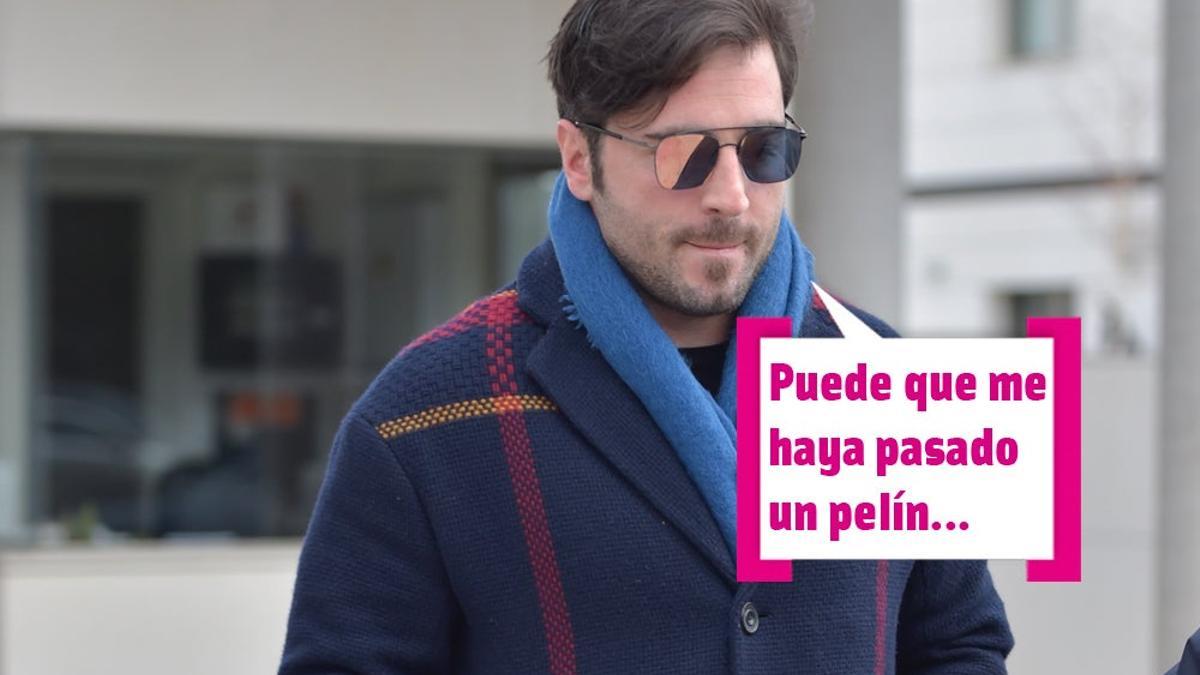 David Bustamante se ha pasado un pelín