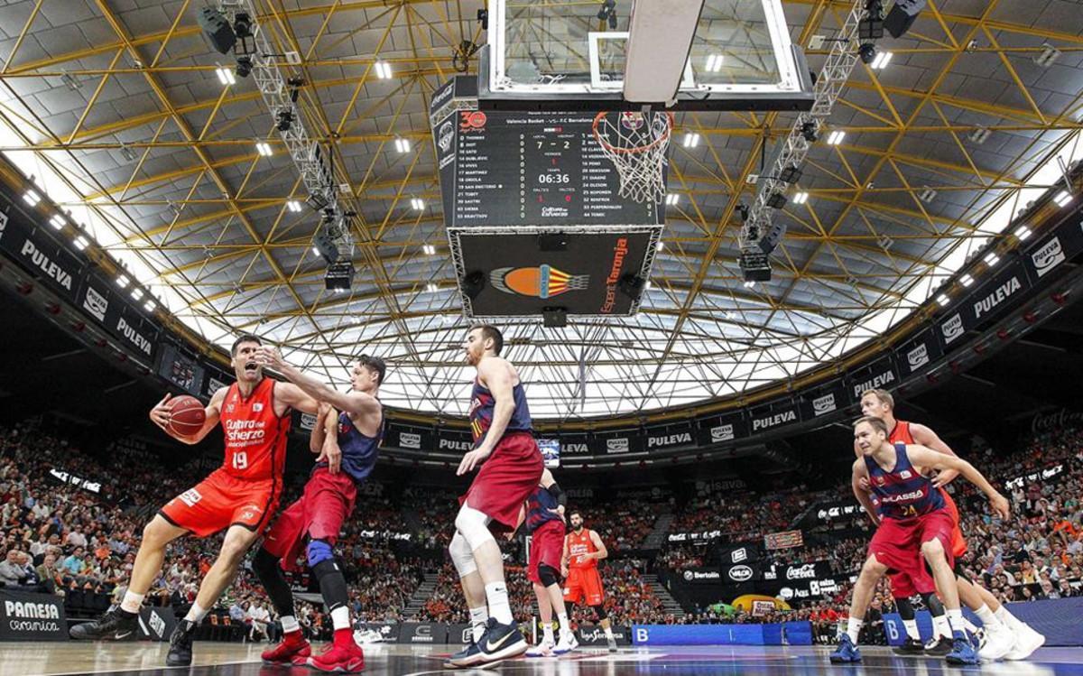 El FC Barcelona fue eliminado por el Valencia BC la pasada temporada