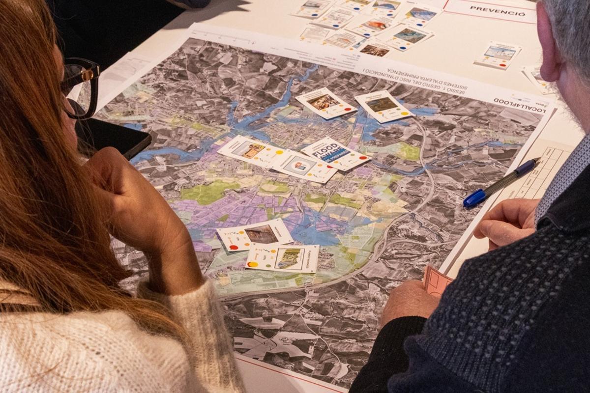 El juego de mesa ideado para ser consciente del riesgo de riada.