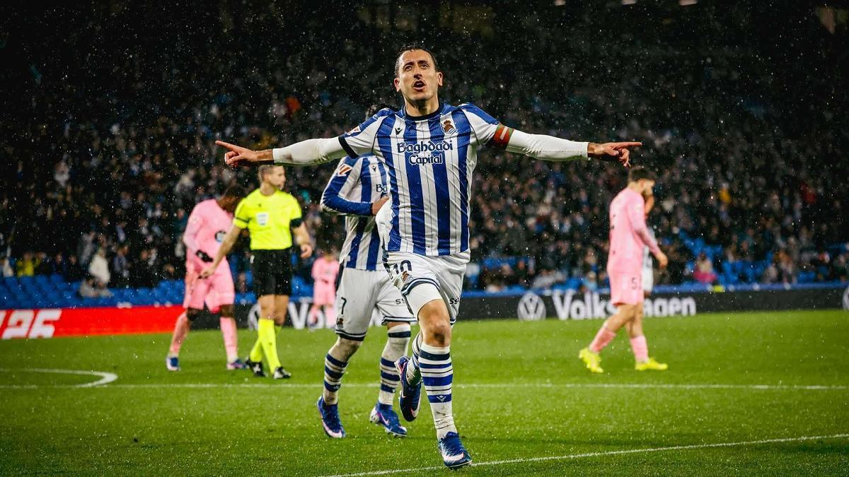 La Real Sociedad suma cinco partidos invicta en LaLiga tras tres victorias y dos empates