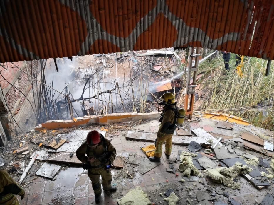 Incendio en una discoteca de Benidorm