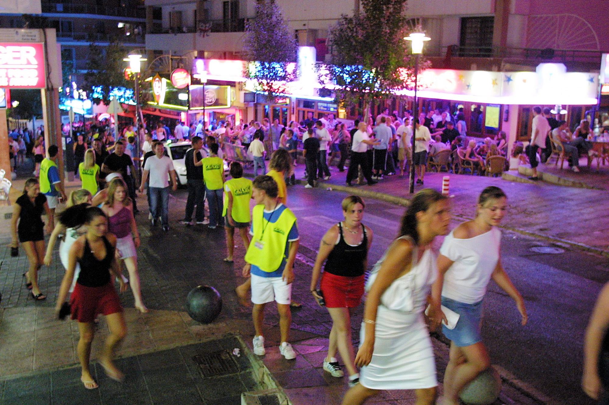 Blick ins Archiv: So sah es vor 25 Jahren in der Partyhochburg Magaluf auf Mallorca aus