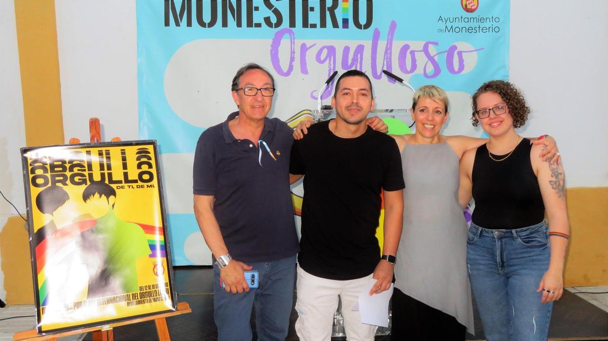 Fernando Olmeda, Eric Laharena, Loli Vargas y Carmen Colorado