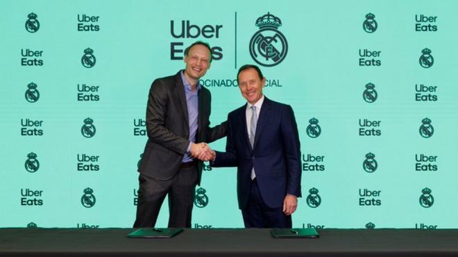 Uber Eats, nuevo patrocinador oficial del Real Madrid