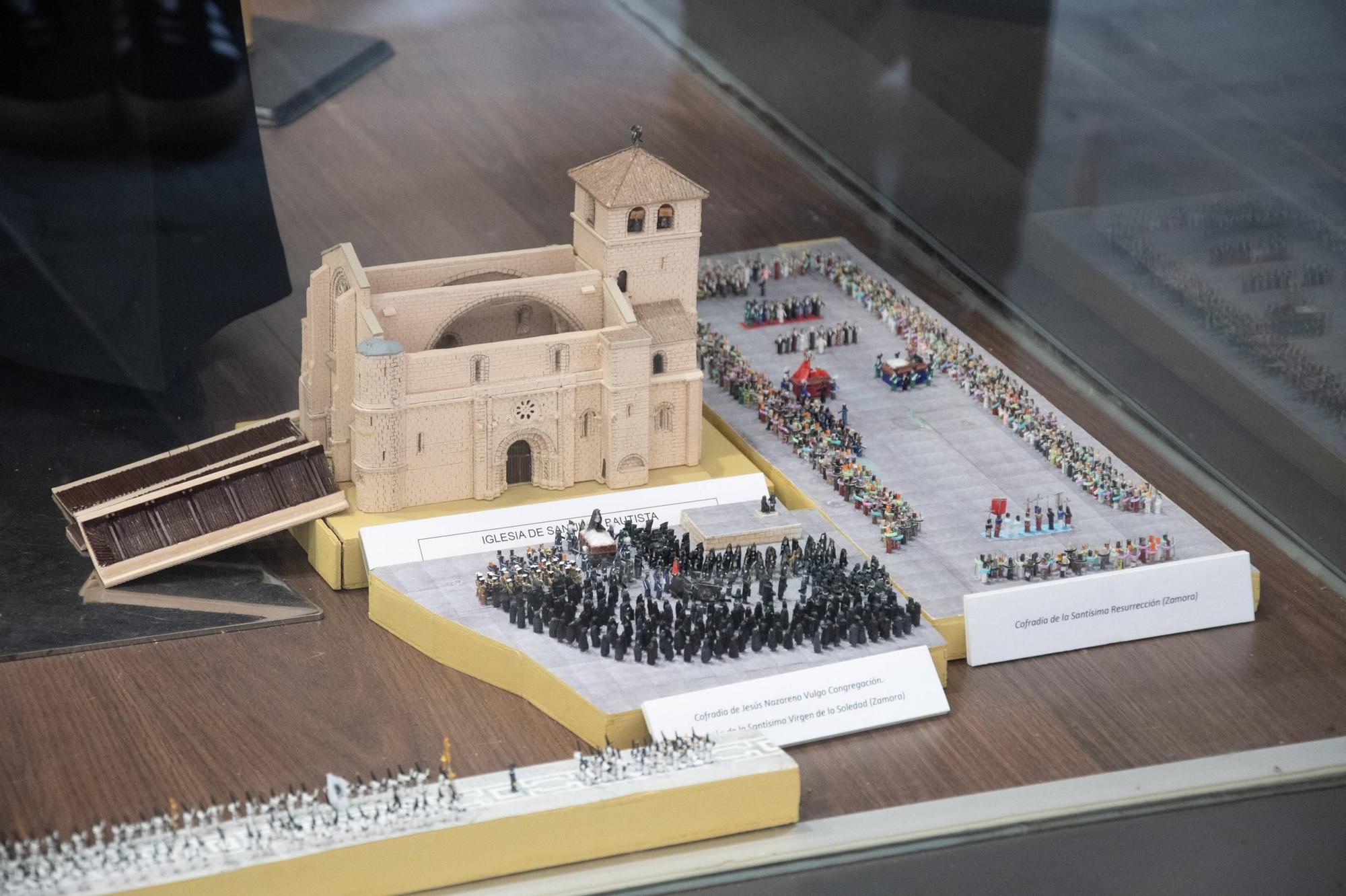 Las maquetas de las procesiones de Semana Santa de Zamora realizadas por Gabriel Guarido