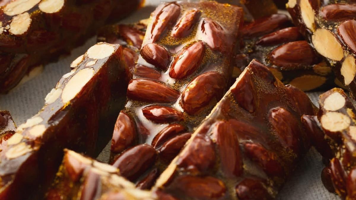 'Nougat' duro del libro de recetas 'La escuela de confitería' (Larousse), de Le Cordon Bleu.