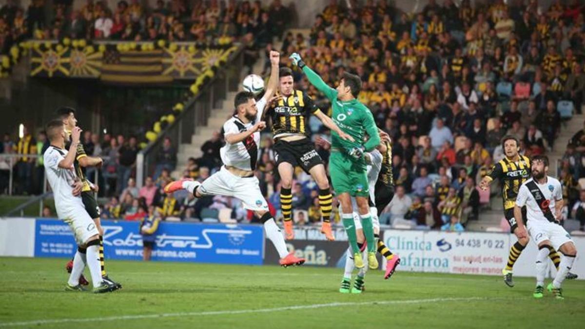 El Lleida tumbó al Barakaldo en la primera eliminatoria