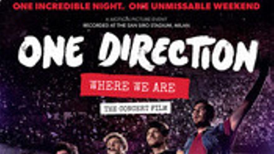 One direction: Where we are. La película del concierto