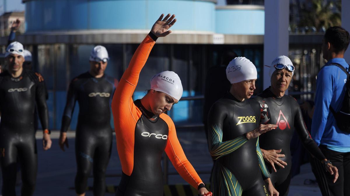 Natalia Hidalgo y Jesús Montoya triunfan en el Triatlón de Cartagena