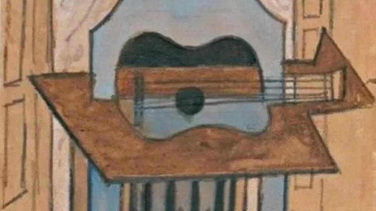 Detalle del Picasso perdido.