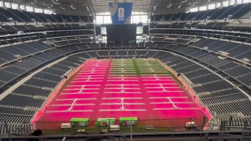 Dallas afina preparativos del Mundial 2026 en el AT&T Stadium