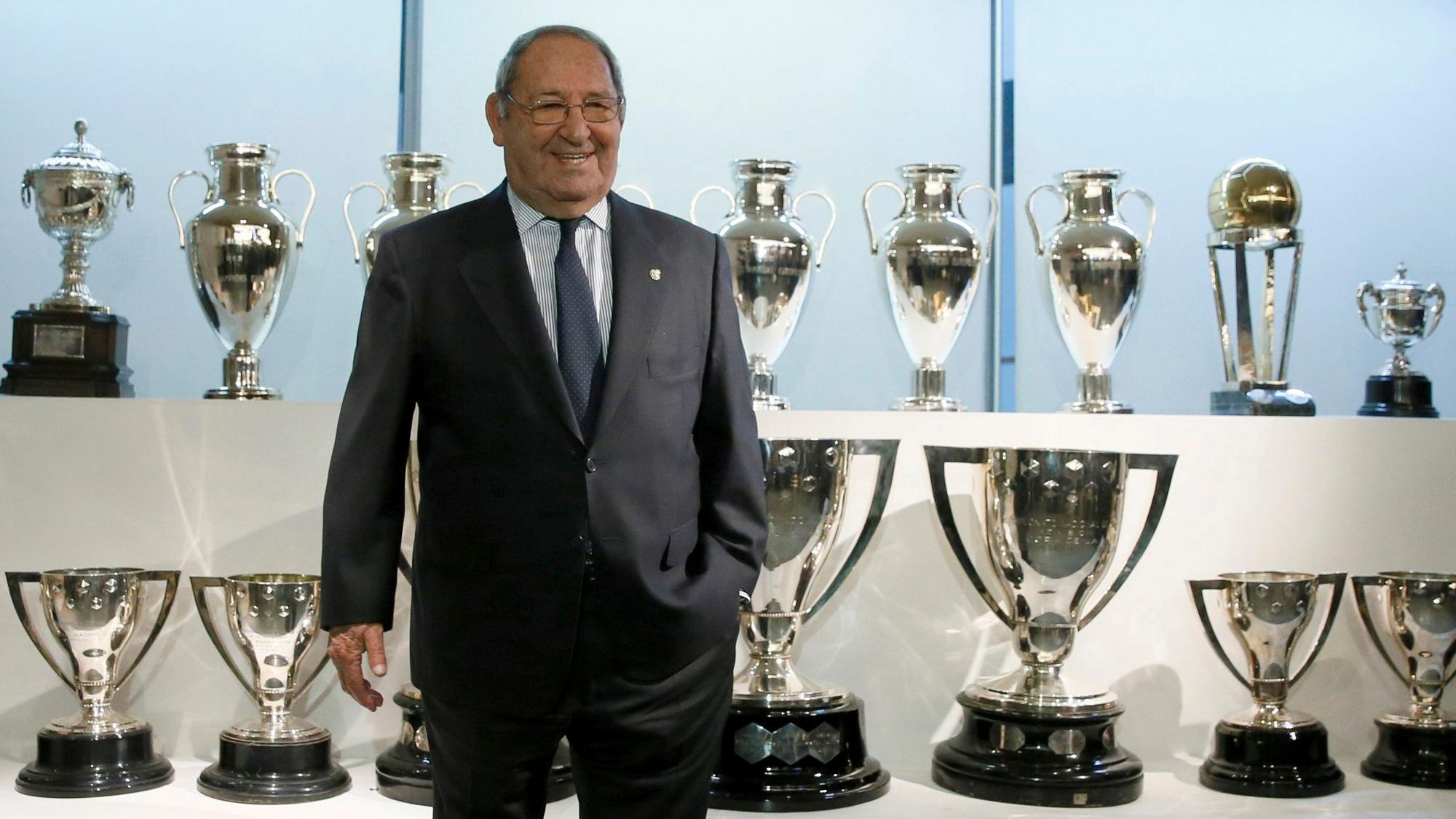 Francisco Gento, exjugador del Real Madrid en 2016