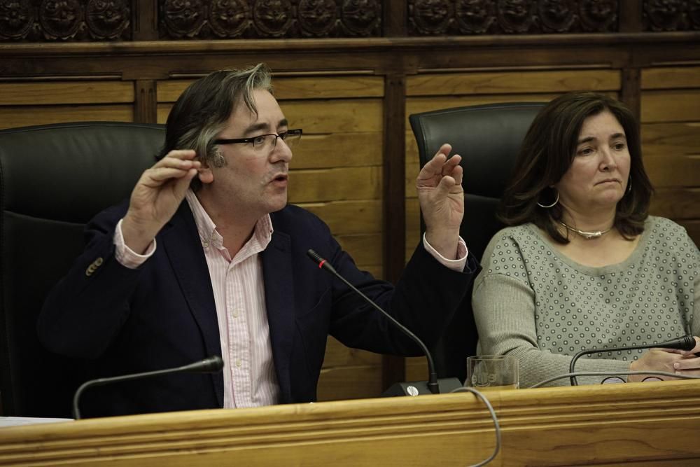 Pleno en el Ayuntamiento de Gijón