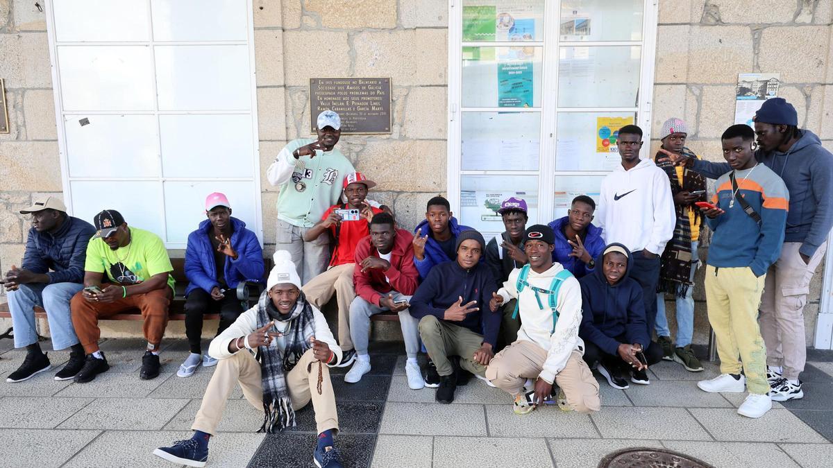 Casi 300 migrantes alojados en Mondariz-Balneario, ejemplo de convivencia.
