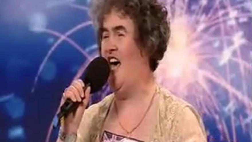 Fotografía de archivo de Susan Boyle.