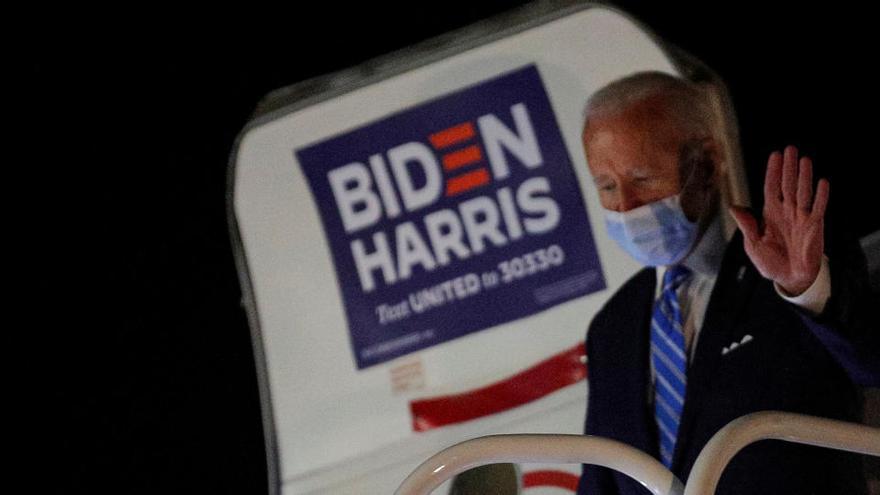 El candidato demócrata Joe Biden