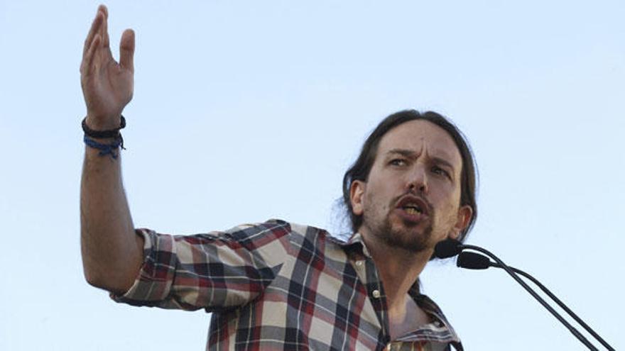 Pablo Iglesias: &quot;Podemos no participará en un gobierno presidido por el PSOE&quot;