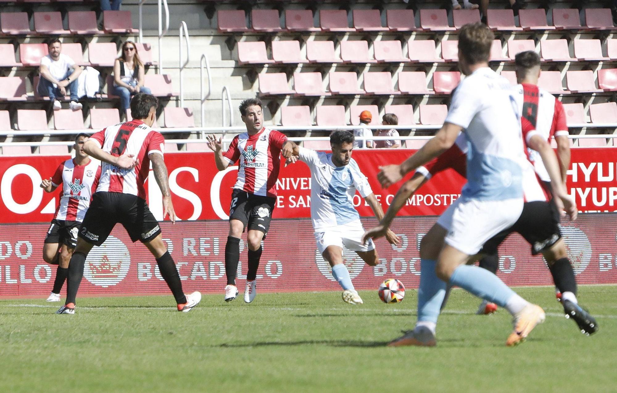 SD Compostela - Zamora CF: las imágenes del partido