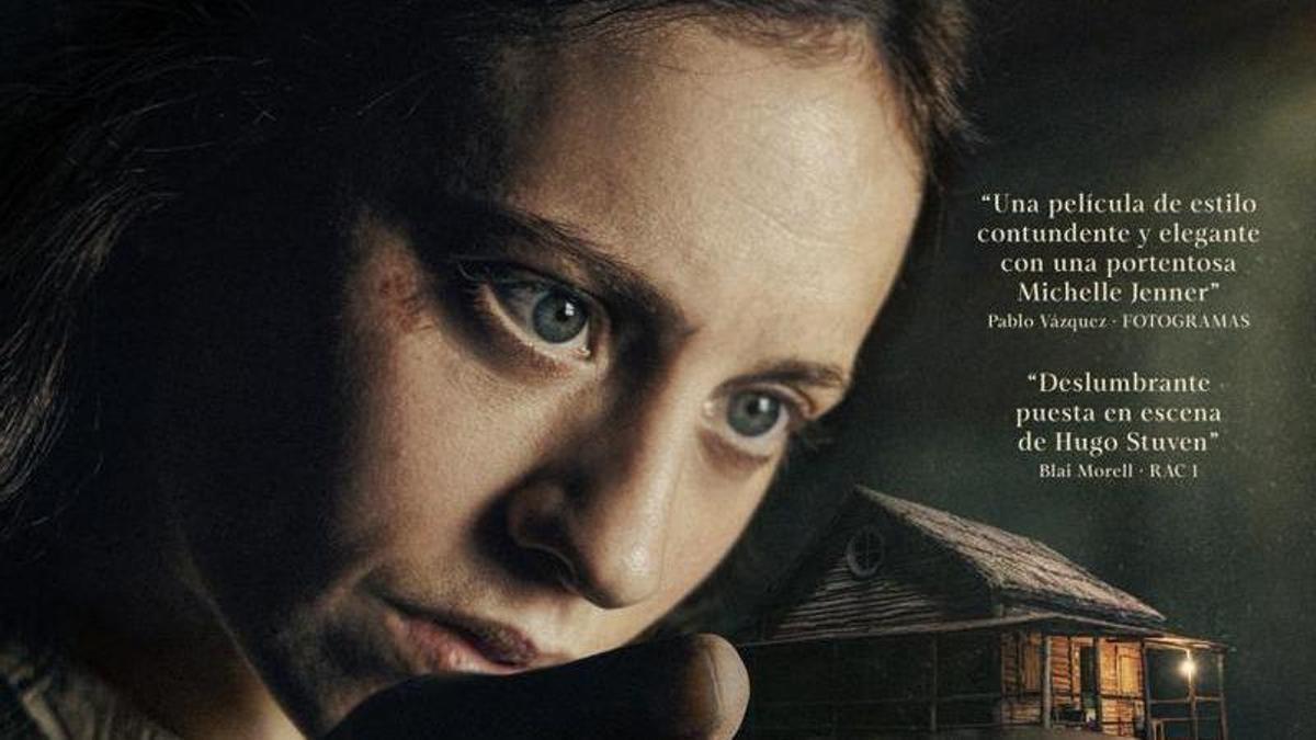 Cartel de "El nido", con preestreno en el Festival de Cine de l' Alfàs.