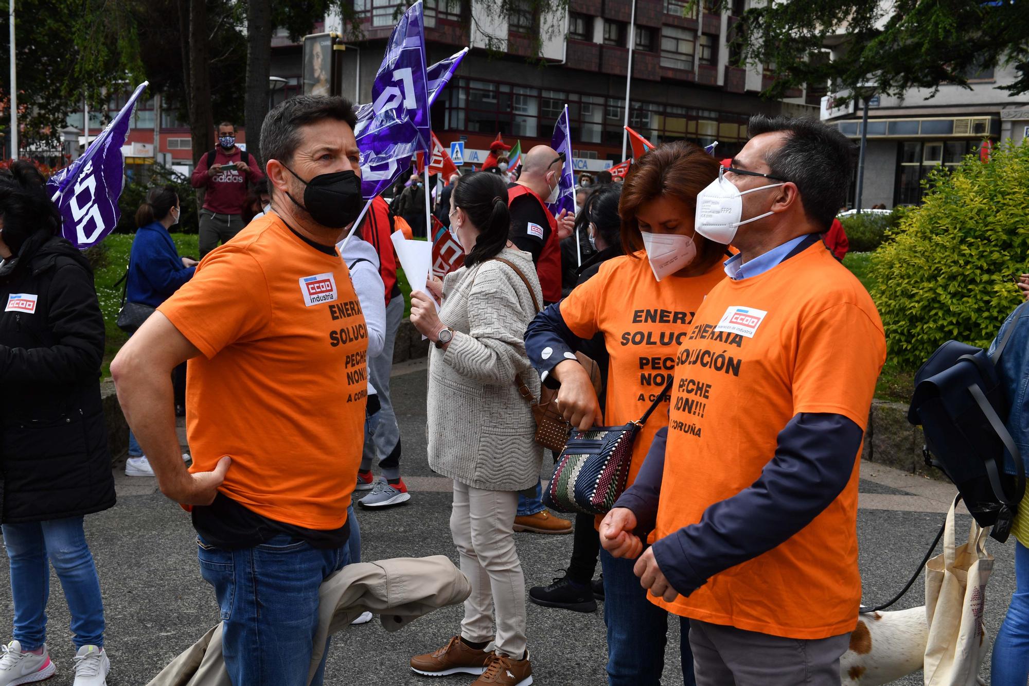 Manifestación del 1 de mayo en A Coruña