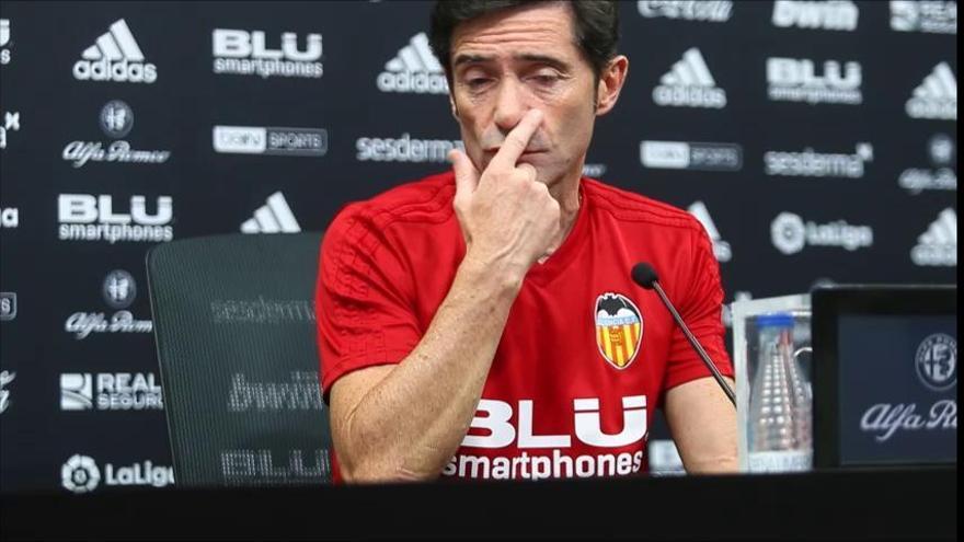 Marcelino sobre sus jugadores