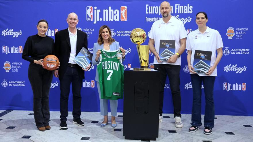 María José Catalá recibe a los embajadores europeos de la NBA