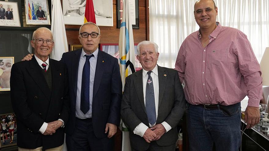 El COE apoya el monumento al olimpismo universal en Baiona