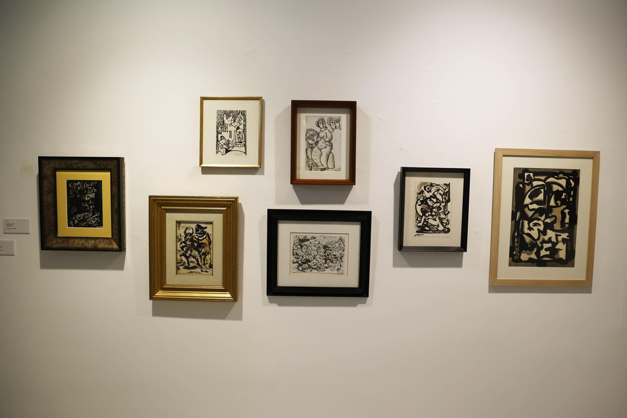 Inauguración da exposición Laxeiro descoñecido II. Obas inéditas da segunda época