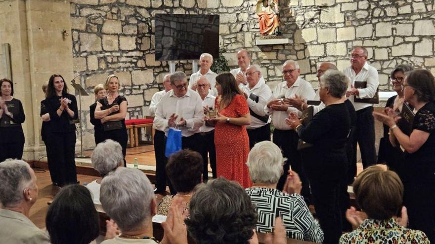 La Coral Polifónica de Berres da un concierto en Vizcaya