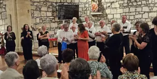 La Coral Polifónica de Berres da un concierto en Vizcaya