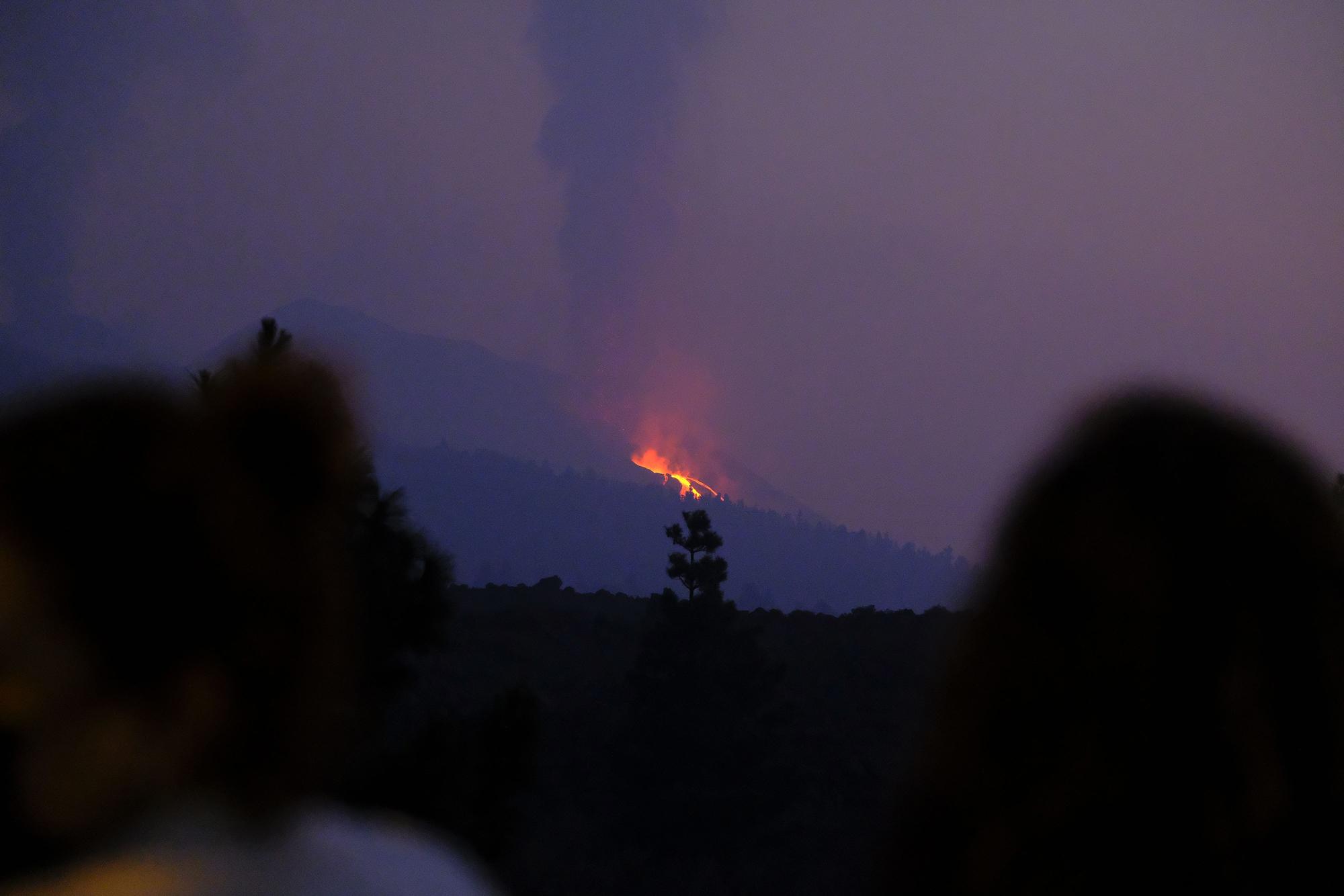 Estado de la erupción del volcán de La Palma (17/10/21)