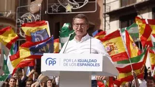 Feijóo: "La única reconciliación de la amnistía es la del señor Sánchez con el sillón de presidente"