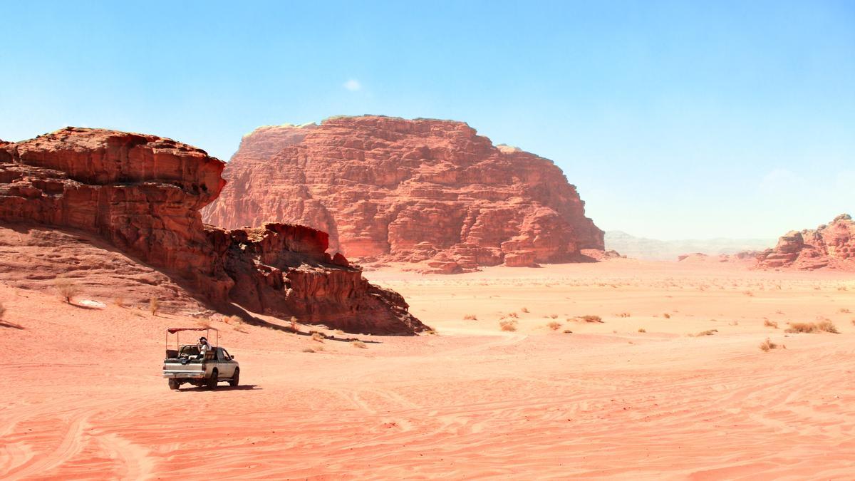 Vive una aventura por el desierto de Jordania.