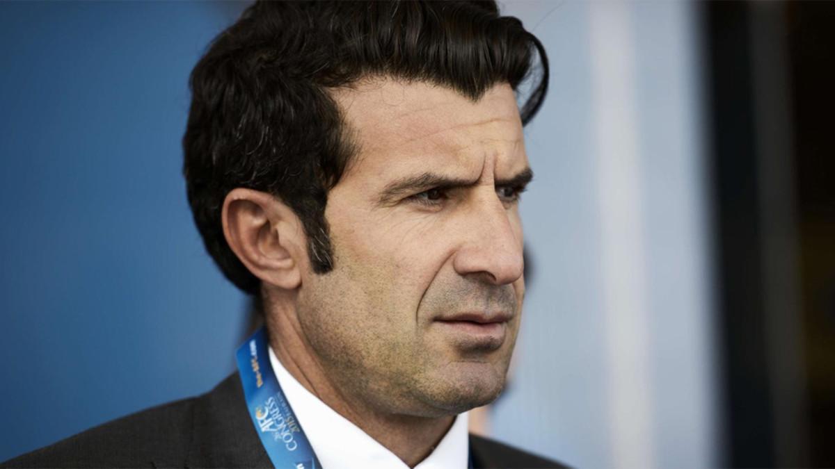 Luis Figo, asesor personal del presidente de la UEFA