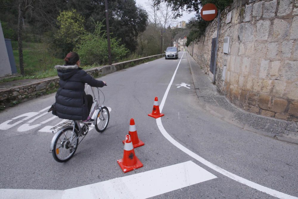 Girona reordena el trànsit al barri de Sant Daniel