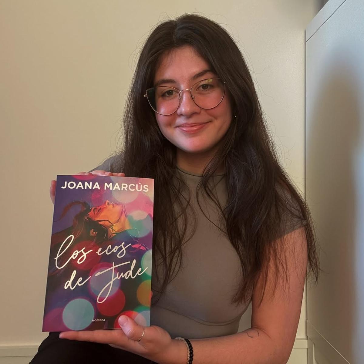 Joana Marcús, autora de Los ecos de Jude