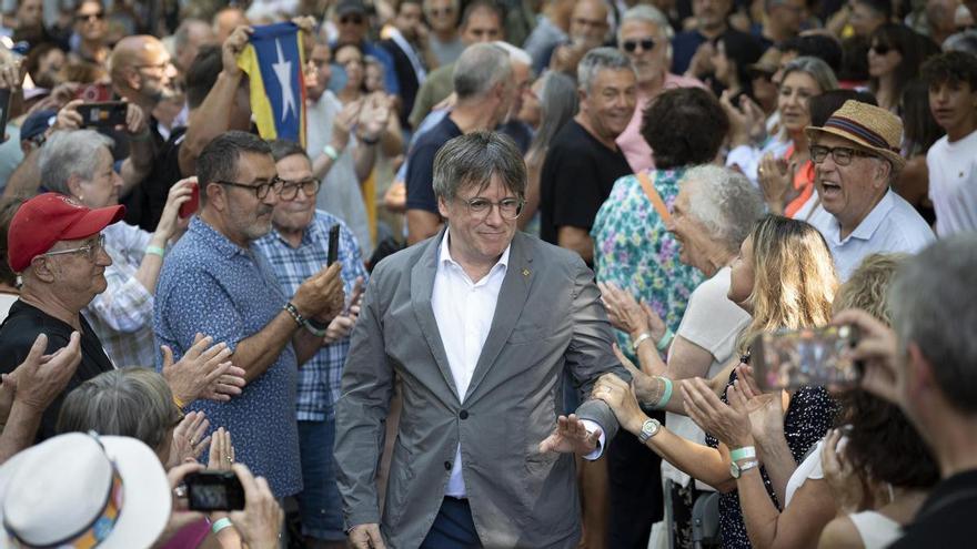 Puigdemont reafirma su retorno y pide a las fuerzas del Estado que &quot;eviten una detención ilegal y arbitraria”