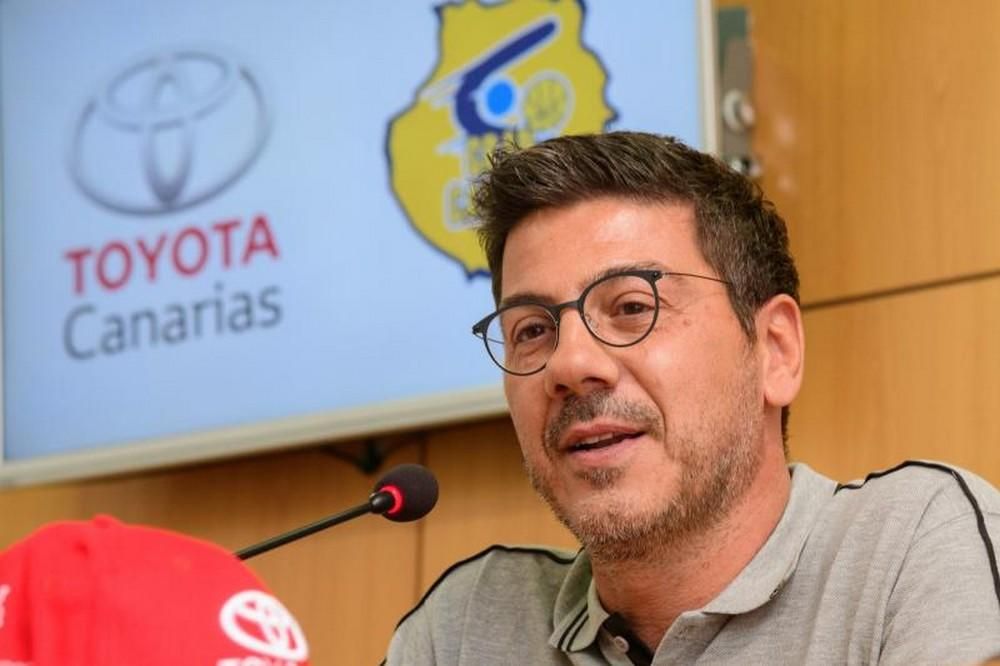 Presentación de Fotis Katsikaris como entrenador del Granca