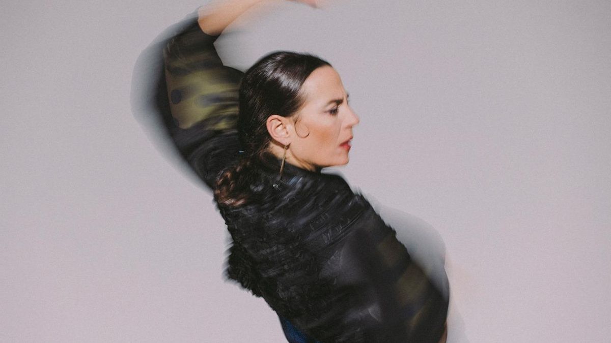 Lucía Álvarez 'La Piñona' en el espectáculo 'Lucía en vivo'.