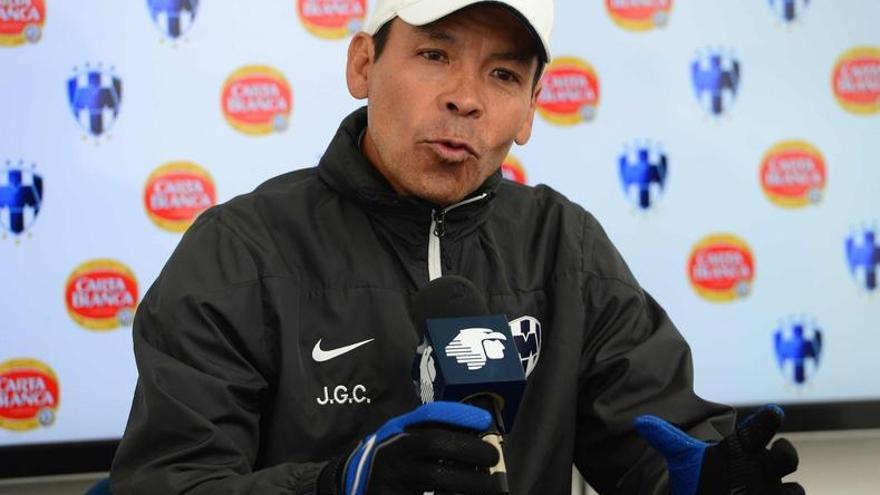 José Guadalupe Cruz, en una rueda de prensa.