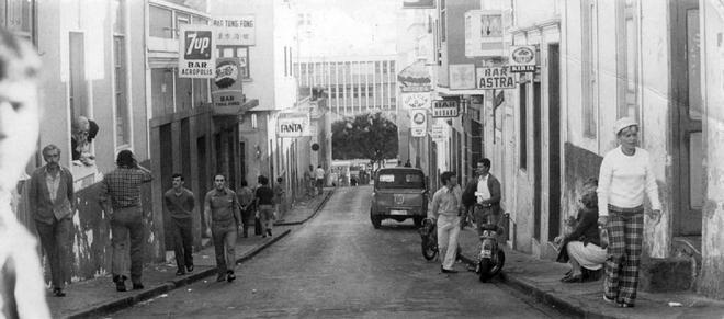 La calle Andamana de La Isleta en los años 70