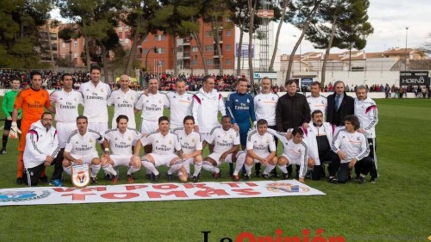 Partido homenaje a Tomás Valero en Caravaca