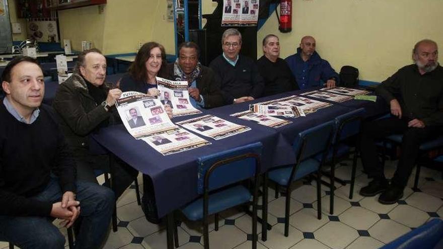 Presentación del acto de homenaje a Miguel Mosquera.