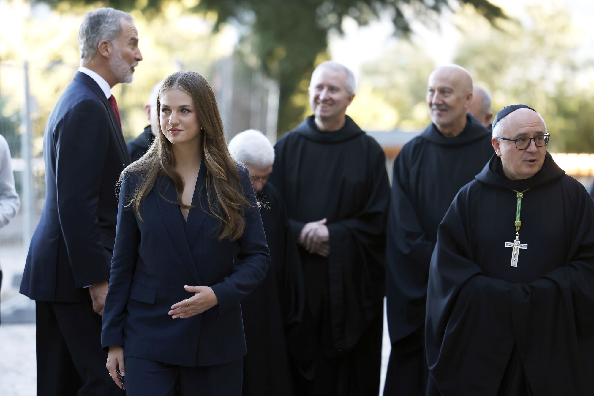 EN IMÁGENES: Leonor se da un baño de multitudes en su estreno como Princesa de Viana
