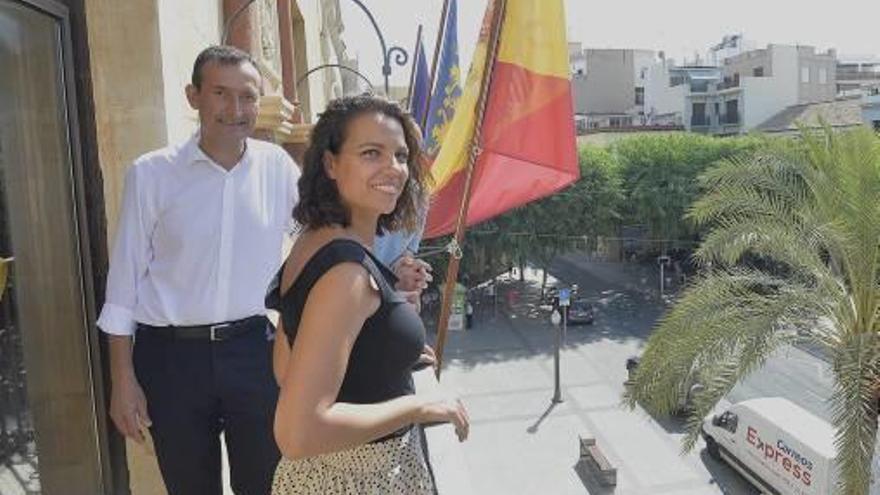 Primer contacto con el balcón de la Plaça de Baix