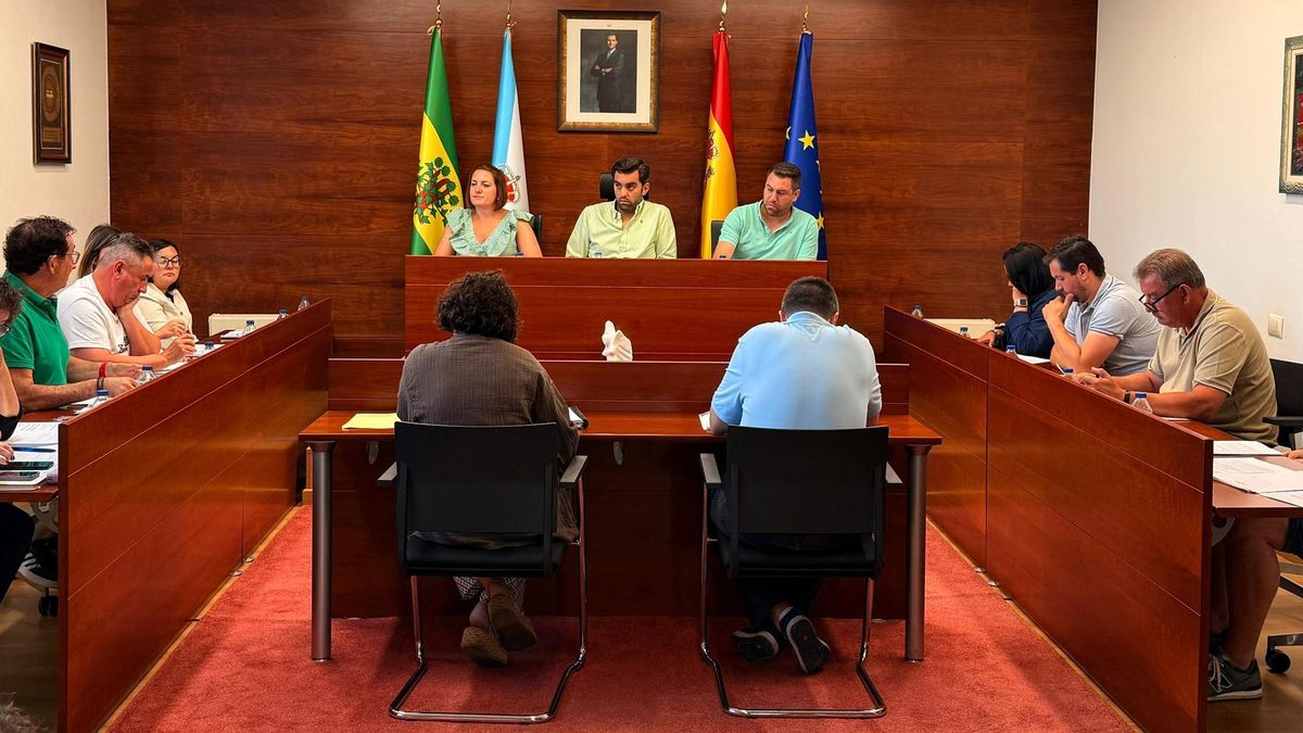 Pleno da Corporación municipal de Oroso