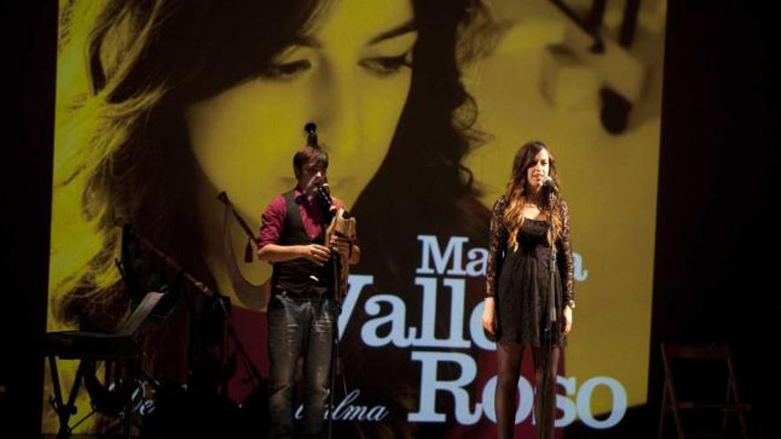 Marisa Valle Roso, actuando en San Martín del Rey Aurelio.