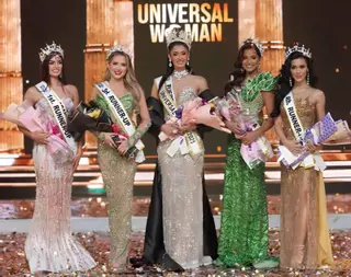 La India entroniza la belleza de la cruceña Iris Miguélez