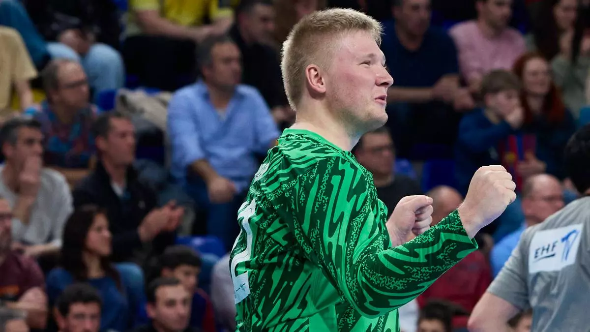 Emil Nielsen, el mejor portero de la Champions... todos los d赤as