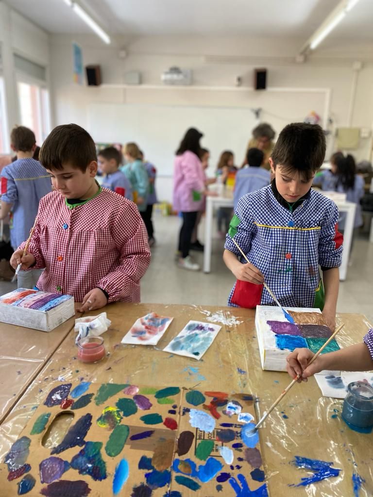 Exposició de l'escola Francesc Macià de Súria